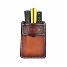 চামড়া শার্ট পকেট পেন হোল্ডার হস্তনির্মিত পকেট প্রোটেক্টর