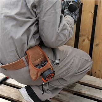 কার্পেন্টার টেপ পরিমাপ ক্লিপ হোল্ডার সরঞ্জাম পেরেক থলি