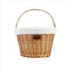 Happy Ride Wicker Bicycle Basket For Dogs And Cats