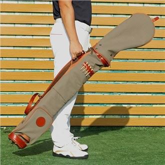 রবিবার গলফ ক্লাব ব্যাগ ভ্রমণ কেস-ধূসর